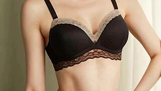 What happens when girls wear flowery underwear and show off sexy barefoot feet?