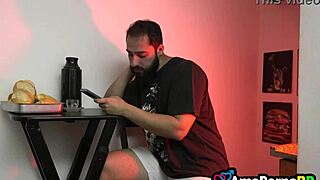 I managed to sneak a peek at curvy redhead in bathroom