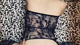 I feel so passionate about this hardy milf starring in her amateur homemade POV pussy video