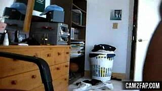 Young Horny Ebony Teen Strips Clothes And Rips Free Pussy In Wild Action!