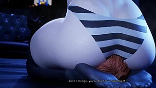 Under the witch gothic story unfolds with kuro's unexpected fart moment