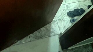 I get home and catch this curvy Brazilian playing with herself alone