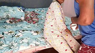 Horny Tight Pussy Aunty Gets Outdoor Ranch Cum on Ass from Rimjob Anal Fucking