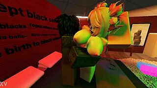 Blonde Snowbunny Takes Monster Big Black Cock In Intense Interracial Railing - Roblox