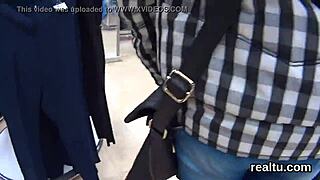 This perfect Czech cutie gets tempted in the mall strips down for hardcore POV anal in the shop