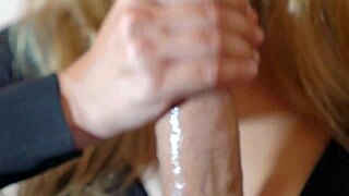 Russian Blonde Rides Huge Cock In Cowgirl And Gets Facial Cumshot Close Up