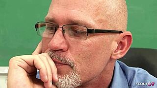 Small Teen With Big Clit Tricked Old Ugly Teacher To Cheating Fuck