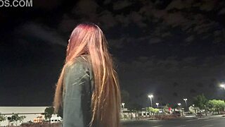 hey italian milf, wanna smoke outdoors late at night in los angeles with your long hair flowing?