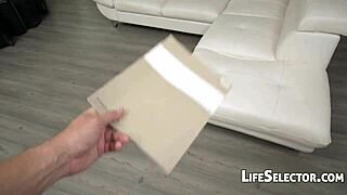 Blonde Boss Rachele Richey in Hardcore POV Blowjob with Cumshot and Facial