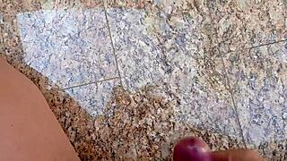 come on, who wants to take my huge load straight from the source after this garage handjob?