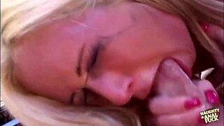 Kinky blonde Hillary Scot craves rough threesome with deepthroat anal and double penetration pounding