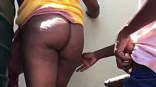 i felt amazing when the farm boy hit my ebony pussy for the first time