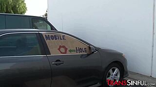 oh wow sexy stockings tranny morena black takes that warm sticky facial load!