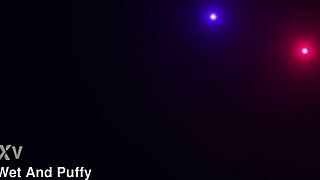 Exploring wet and puffy sensations in a Czech brunette's close-up session with toys and tattoo details