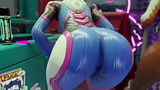 i'm mercy the big ass doctor in this hentai scene