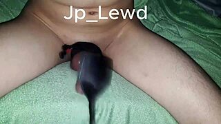 feeling intense with japanese amateur skinny asian in bondage solo masturbation and orgasm from machine