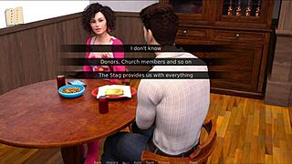 She nurses him back to pleasure in game 186