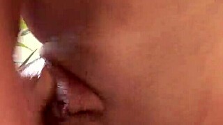 chatting about that intense encounter with a stunning brunette in lingerie