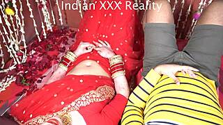Indian desi mom takes tight pussy pounding in missionary