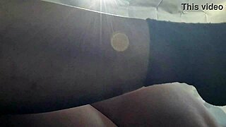 Married slender 38-year-old woman craves early morning holiday car sex!