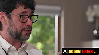 whoa this accidental gangbang has katrina colt taking on five guys for intense anal and double penetration action