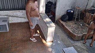 hey, check this latina teen getting anal doggystyle with bikini marks 🍑🔥