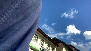 amateur fitness babe moans during sexy athletic homemade session facing the camera directly