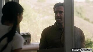 Latin teen 18+ facesits and fucks her new lover as a thank you