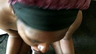 he goes deep throating that massive dick until it explodes with cum