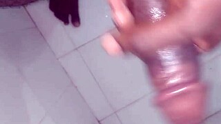 Whoa, watch me play with my huge dick while my wife is away in this wild xxx video