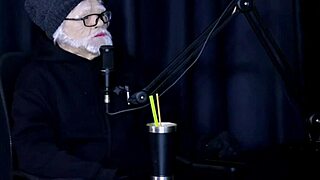 Flor de Damiana enjoys the exhibitionist side with Kidi Bengala in a see-through red outfit during a wild swinger interview full of domination and group orgasm fun outdoors.