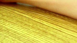 Mexican Teacher Roleplay with Nerd Student in Classroom Leg Action