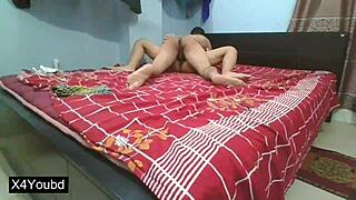 amateur wife takes monster cock in hardcore pussy fucking and anal doggystyle with big tits bouncing.