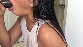 linda morena gets her craving for big black cock satisfied by amateur couple nysdel 😏🍆