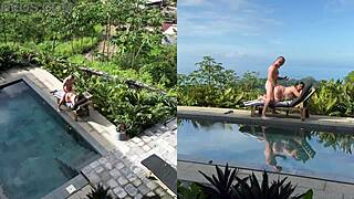 Whoa, check out this real outdoor public sex with juicy wet pussy and facial cumshot everywhere!