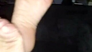 The narrative unfolds with english soles showcased by a fierce lady in submissive poses.