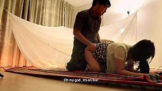 Cant Stop Fucking While On Big Fire Amateur Couple!