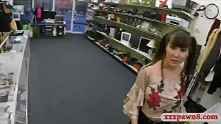 Big tits asian drilled by pawn man