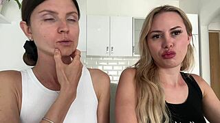 We love perfume with blonde and brunette friends