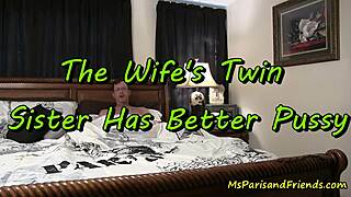 I Feel So Aroused by the Wife's Twin with Her Better Tight Pussy in Passionate Roleplay