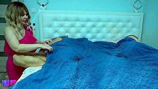 Blonde teen 18+ sneaks in and FINALLY FUCKS with blowjob passion.