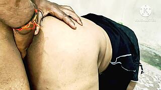 indian wife takes intense hardcore ass fucking