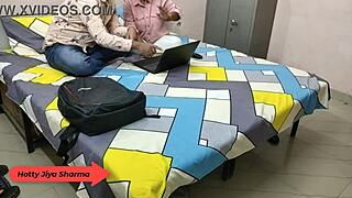 Jiya Sharma Fucked Hard In Hostel Room!