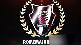 Hey, Tiffani Madison rocks that blue bikini riding Rome Major's huge BBC!