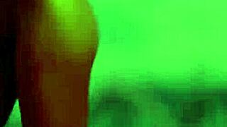 Ebony Milf Eugena Washington Strips Naked Revealing Stunning Natural Curves