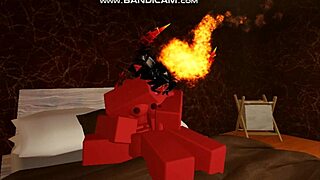 reupload shows more animations featuring a rich demon girl in roblox adventures