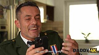 daddy4k offers relaxing european fuck with old and young 18+ piercing action