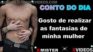 conversational tale of fulfilling the wife's erotic fantasies