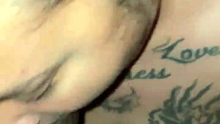 I love how this chubby bbw polishes my black cock fiercely