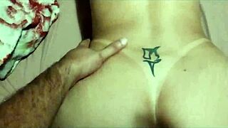 fucked her shaved pussy doggystyle and cummed all over - vallery g's hot amateur session 🍑💦